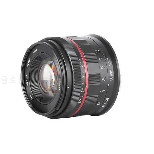 Meike MK-50mm F1.7 Full Frame Manual Focus Prime Lens for Sigma, Leica, Panasonic L Mount