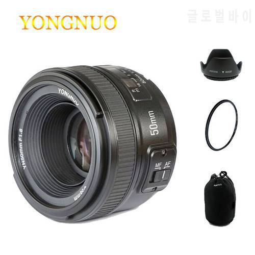 YONGNUO camera Lense YN50 mm F1.8 Camera Lens for Nikon DLSR Camera Lens D7500 D7200 D5600 D5200 D750 D500