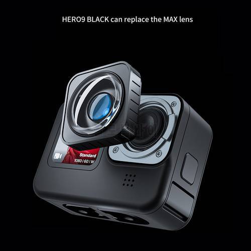 For Gopro 10 Ultra-wide Angle 155 Degree Max Lens Mod For GoPro 11 10 W 2 Protective Cover for GoPro 9 Black Action Accessories