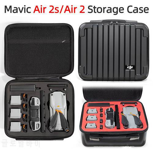 for DJI Mavic Air 2 Suitcase Waterproof Storage Box Drone Compression Bag for DJI AIR 2S Hardshell Carrying Case Accessories