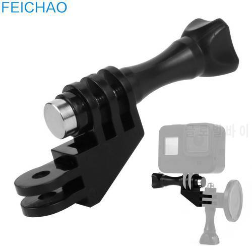 90 Degree Direction Elbow Tripod Adapter 360 Swivel Magnetic Suction Cup Pivot Arm Mount for GoPro Hero 11 10 9 8 Action Camera