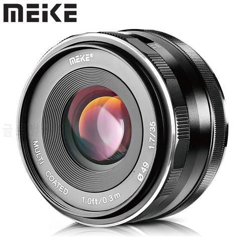 Meike 35mm f1.7 Manual Focus Lens APS-C for Fujifilm X Mount XT3 XH1 XPro 2 1 XE3 XT1 XT2 XT4 XT10 XT20 XT200 XA2 XE1 X30 XS10
