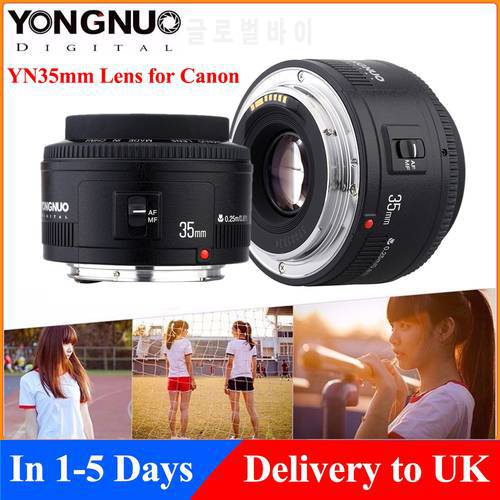 Yongnuo 35mm YN35mm F2.0 Wide angle Fixed/Prime Auto Focus Lens For Canon 550D 650D 1100D 1200D 5D mark III 700D 600D 5DIV 70D