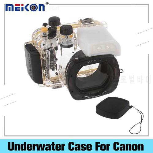 Meikon Underwater Diving Camera Waterproof Housing Cover Case For Canon EOS G16 as WP-DC52