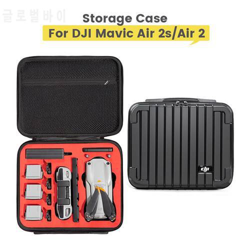 Hardshell Storage Bag Waterproof Carrying Case Protective Box for DJI Mavic Air 2/Air 2S Drone Accessories