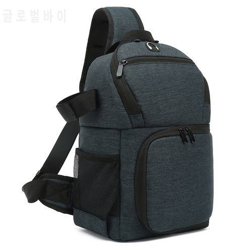 Single-shoulder Camera Bag Photo Backpack Waterproof Wear-resistant Camera Bag Crossbody Outdoor Digital Cameras Bag for Camara
