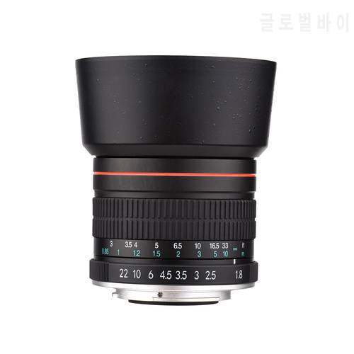 50/85mm F1.8 Large Full Frame Portrait Camera Lens Manual Focus EF Mount for Canon EOS 800D 600D 550D 90D 80D 77D 70D 50D Pentax