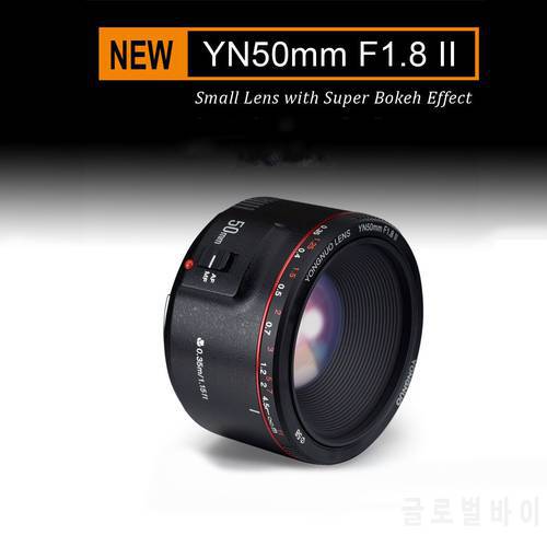 YONGNUO YN50mm F1.8 II Large Aperture Auto Focus Small Lens With Super Bokeh Effect For Canon EOS 70D 5D3 600D DSLR Camera