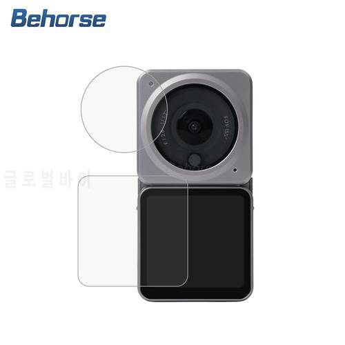 For Action 2 Screen Protective Film 9H Tempered Glass Protector Cover Lens Protection Case For DJI Action 2 Accessories