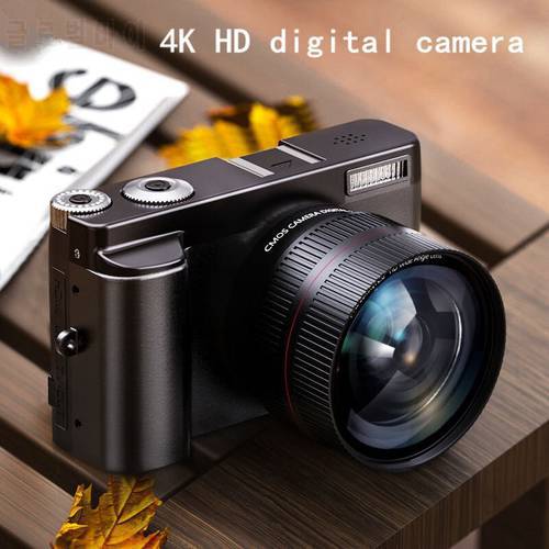 16X Zoom Professional Digital Camera Support WiFi Function 4K HD Camera For Vloging Support External Fill Light