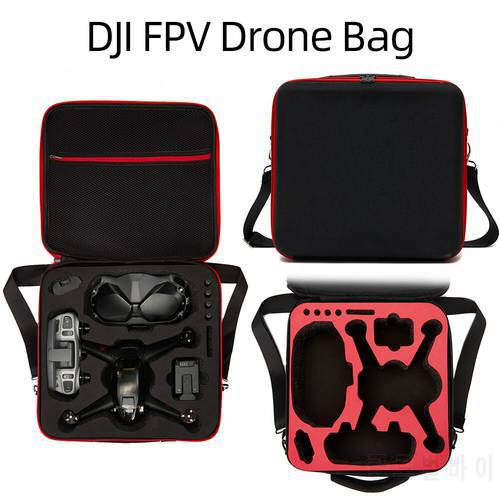 Storage Bag For DJI FPV Drone Case High Capacity Shoulder Travel Bag Protection Box for DJI FPV Combo Drone Goggles Accessories