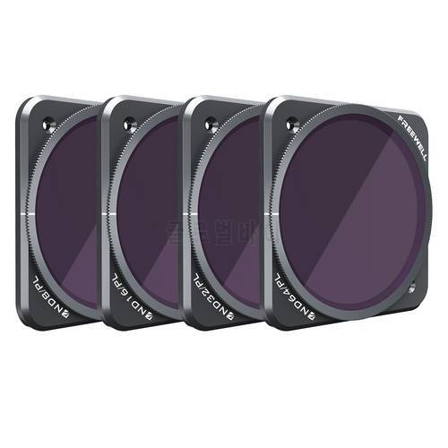 Freewell Bright Day – 4K Series – 4Pack Camera Filters Compatible with DJI Action 2