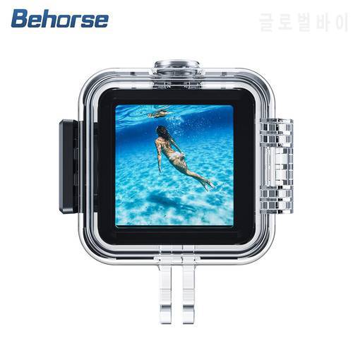 45M Waterproof Case For Action 2 Camera Diving Housing Cover Protective Case Shell for DJI Action 2 Sport Camera Accessories