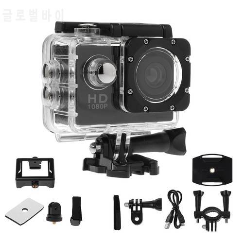 Waterproof Diving 1080P HD Sports Camera Helmet Cam Video Camcorder DVR DV Action Recorder Electronic Articles