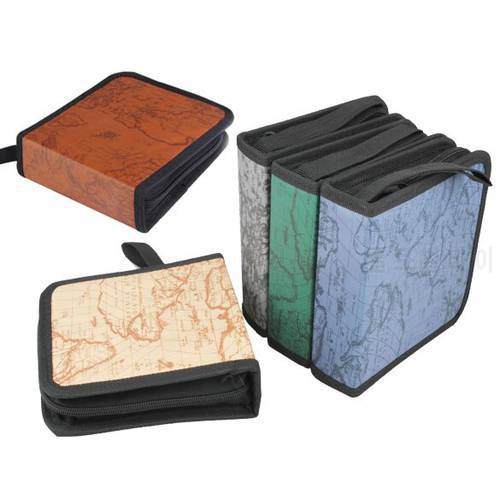 ALLOYSEED 40 Disc CD DVD Storage Holder Carry Case Organizer Sleeve Wallet Cover Bag Box DVD Storage CD Box Cases