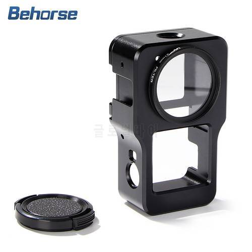 Aluminum Alloy Camera Cage For Action 2 Protective Frame Shell Housing Case 1/4 screw For DJI Action 2 Camera Accessories