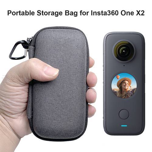 Case Bag for Insta360 One X2 Sports Portable Waterproof Storage Bag Camera Protection Carrying EVA Hard Case for Insta36 Camera