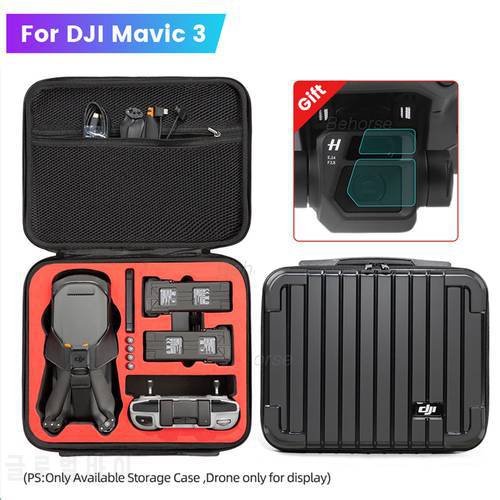 For DJI Mavic 3 Carrying Case Storage Bag Protective Box for DJI Mavic 3 Drone Anti-collision Waterproof Suitcase Accessories