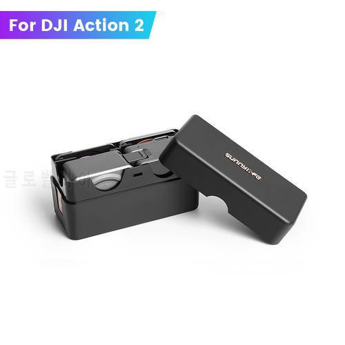 Anti-fall Protective Box For DJI Action 2 Portable Storage Case for DJI Osmo Action 2 Sports Camera Carrying Case Accessories