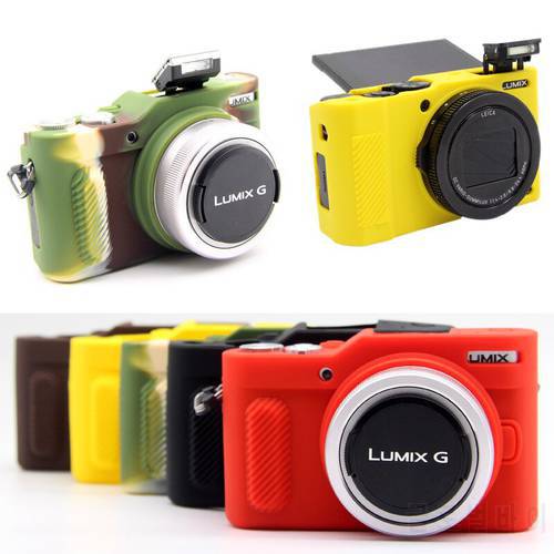 for Panasonic Lumix DC GX880 GF10 LX15 LX10gk camera bag Camera protective cover Soft material silicone Women&39s male Portable