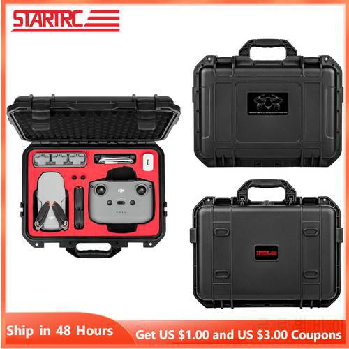 STARTRC DJI Mini 2 Portable Storage Case ABS Waterproof Explosionproof Hard Box Suitcase for DJI Mavic Mini SE Drone Accessories