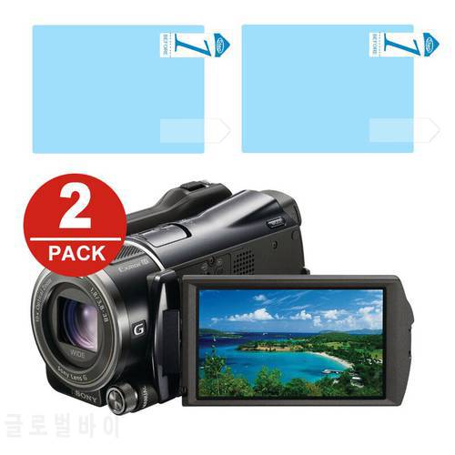 2x LCD Screen Protector Protection Film for Sony FDR-AX60 FDR-AX55 FDR-AX40 FDR AX60 AX55 AX40 Video Camera