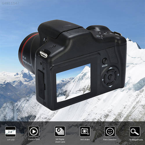 16 Million Pixel SLR Digital Camera Shoot Cameras Video Camcorder HD 1080P Handheld Digital Camera 16X Digital Zoom HD Camera