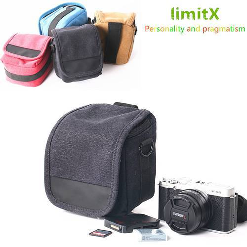 Waterproof Camera Bag Case Cover with Strap & Belt Loop for Canon EOS M200 M100 M6 M10 SX540 SX530 SX430 SX420 SX410 G7X III II