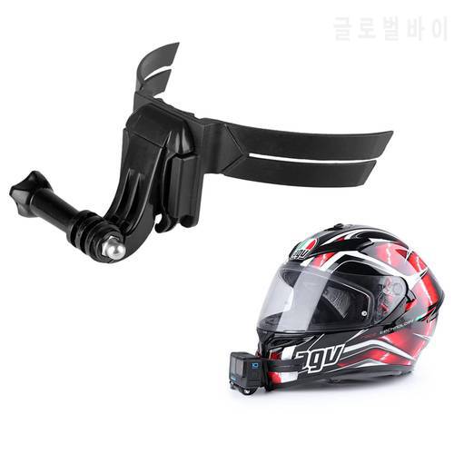 Motorcycle Helmet Chin Stand Mount Holder for DJI Action 2 Full Face Holder for GoPro Hero 10 9 8 7 Yi Action Camera Accessory