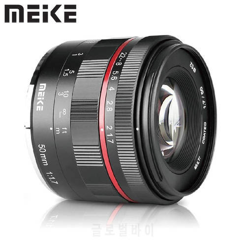 Meike 50mm f1.7 Full Frame Manual Focus Lens for Olympus Panasonic Micro 4/3 M4/3 Mount GH4 GH5 OMD EM1 EM5 EM10 mark iii BMPCC