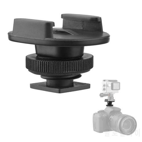 1/2/6PCS Sports Camera Cold Shoe Mount Adapter with 1/4 Inch Screw Hole for DJI GoPro Hero 10 9 8 7 Action Camera Accessaries