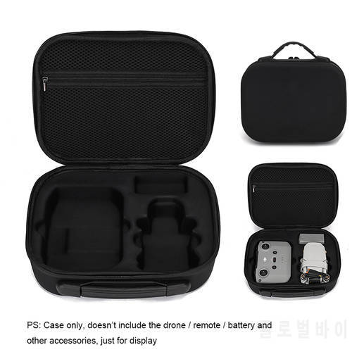 Drone Storage Box for DJI Mavic Mini 2 Remote Control Battery Shockproof Suitcase Carrying Case Bag Travel Handbag Accessory