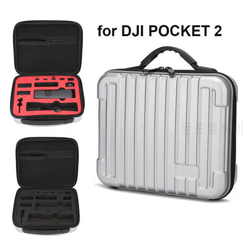 For Osmo Pocket 2 Gimbal Camera Accessorise Portable Handbag Storage Bag Hard Shell Waterproof Protective Box