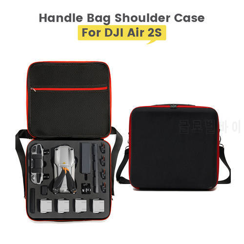 Portable Shoulder Bag For DJI Air 2S Drone Bag Storage Box Outdoor Travel Carrying Case for Mavic Air 2/2S Drone Accessories