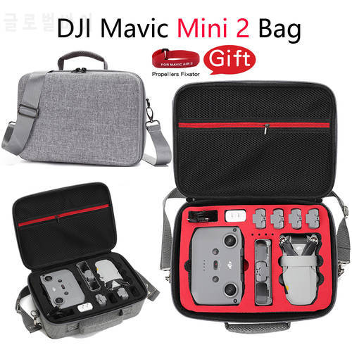 Carrying Bag Case For Mavic Mini 2 Remote Controller Storage Bag Portable Shockproof Box for DJI Mini 2 Accessories