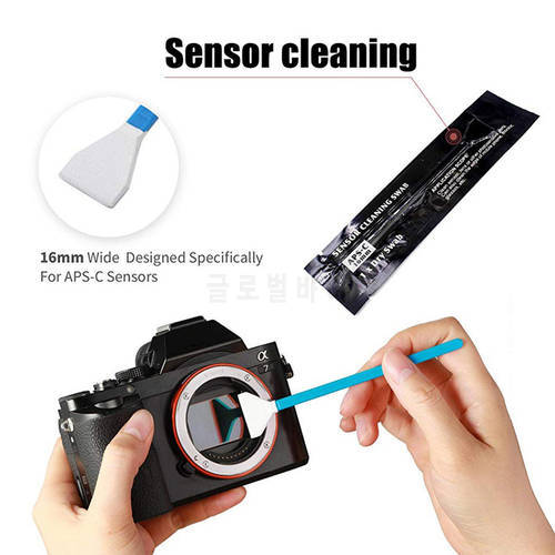 10pcs 16mm/24mm Cleaner Swab Sensor Cleaning Kit Cleaner Swab Ultra for Digital Camera&39s CCD or CMOS Sensor Dust-Free Durable