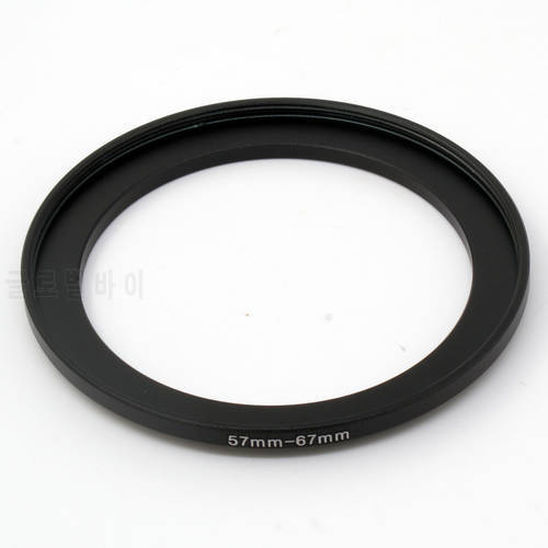 57-67 Step up Filter Ring 57mm x0.75 Male to 67mm x0.75 Female Lens adapter