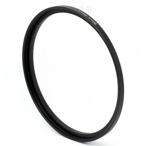 90-95 Black Step Up Filter Ring 90mm x1 Male to 95mm x1 Female Lens adapter