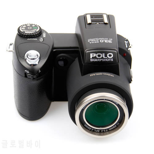 POLO D7200 Digital Camera 33MP Auto Focus Professional DSLR Camera Telephoto Lens Wide Angle Lens Appareil Photo Bag Tripod