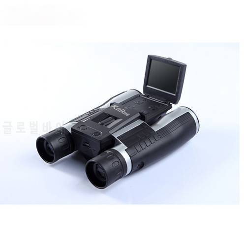 Professional 12x32 HD Binocular Telescope DigitalCamera 5MP CMOS Sensor 2.0&39&39 TFT Display Hd 1080p Telescope Camera DHL