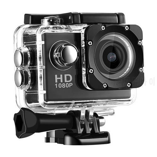 Underwater HD 1080P DV Camera Waterproof Action Helme Camcorder Car Cam Outdoor Action Camera Sport Cam for Diving Hiking