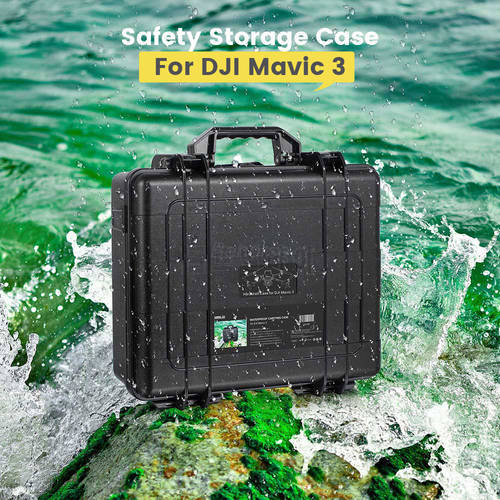 Waterproof Case for DJI Mavic 3 Hardshell Protective Storage Box Explosion-proof Carrying Case Handbag for Mavic 3 Accessories