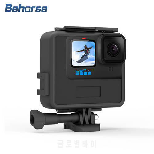 4800mAh Battery For GoPro Hero 9 Camera Protective Frame Housing with Extension Battery BackPack For Go Pro 9 Sports Camera