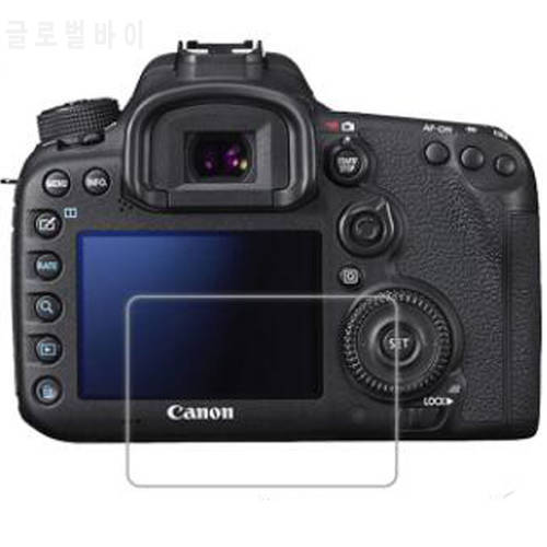 Tempered Glass Protector for Canon EOS 7D Mark II Mark2 MK2 Markii 7D2 7DII Camera LCD Screen Protective Film Cover Protection