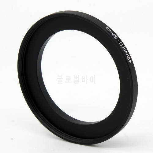 42mm-52mm Step up Filter Ring 42mm x1 Male to 52mm x0.75 Female Lens adapter