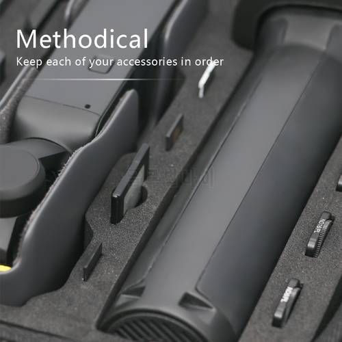 20CB Hard EVA Storage Bag Portable Carry Case Organizer Protection Pouch Protective Handbag for Osmo Pocket 2