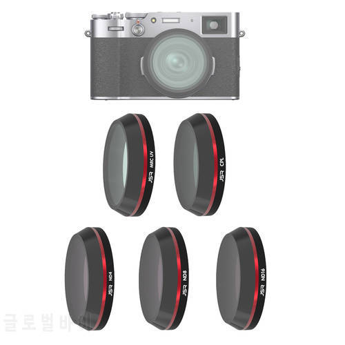 UV CPL PL ND4 ND8 ND16 Neutral Density Glass Lens Filter Protector Kit for Fujifilm Fuji X100 X100F X100V X100S X100T