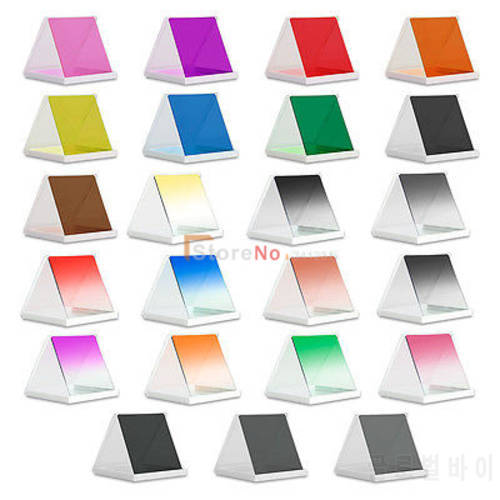 Wholesale Complete 23 Pcs Full & Graduated Square Color + ND Filter Kit for Cokin P Series