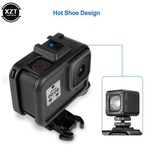 Plastic Case for GoPro Hero 8 Black Border Protective Case Shell Housing Frame protection Case Mount Action Camera Accessories