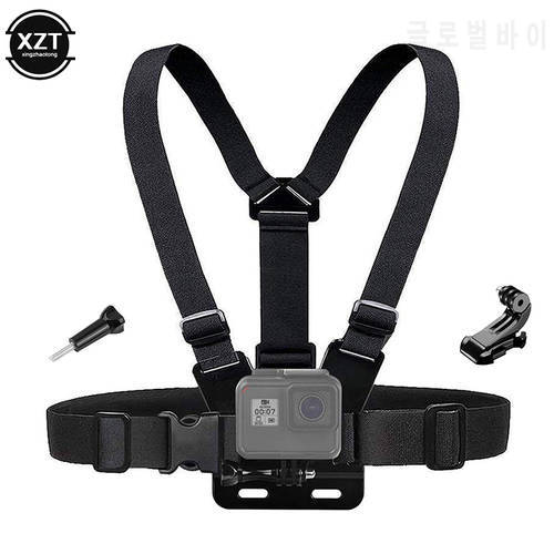 For GoPro Accessories Adjustable Chest Mount Harness Chest Strap Belt for GoPro HD Hero6 5 4 3+ 3 1 2 SJ4000 SJ5000 Sport Camera